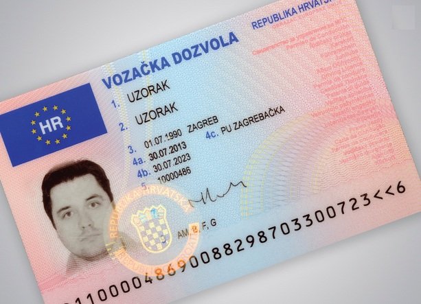 Kupi hrvatsku vozačku dozvolu